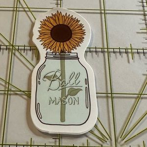 •Brand New• Sunflower Aesthetic Waterproof Sticker